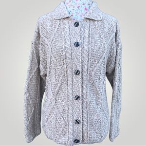 Chunky Cable Knit Cardigan